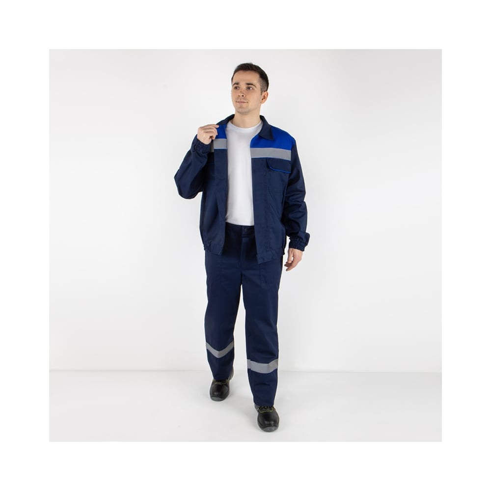 Изображение товара Костюм MILL ПРОФИ синий/васильковый куртка, брюки 56-58