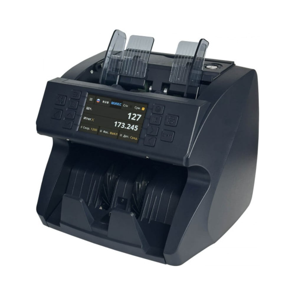 Изображение товара Многофункциональный счетчик банкнот MERTECH C-100 CIS MG с сенсорным экраном