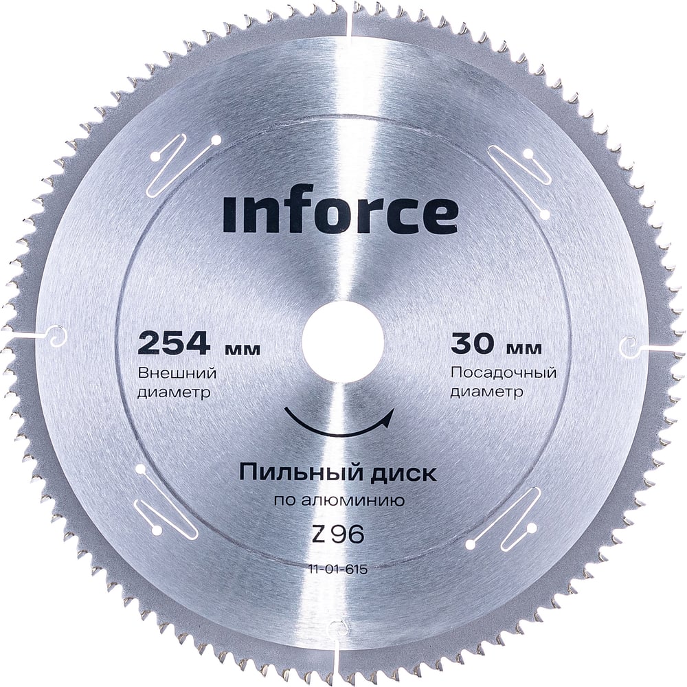 пильный диск по алюминию практака 776 898 210x30 20 мм Пильный диск по алюминию Inforce