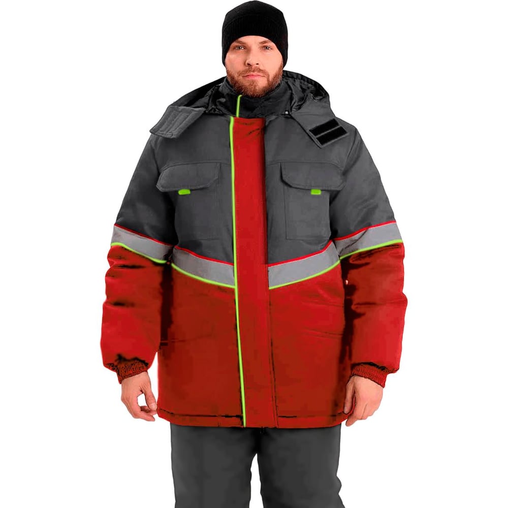 Изображение товара Мужская утепленная куртка Уралспецзащита Северная широта утепленная с водоотталкивающей пропиткой