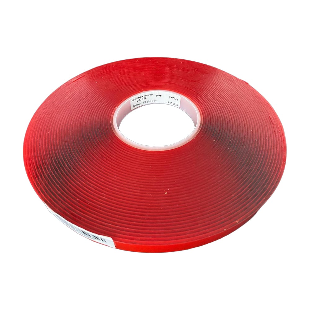 Изображение товара Вспененный акриловый двухсторонний скотч SV Tapes 3020R 15мм 16,5м, морозостойкий