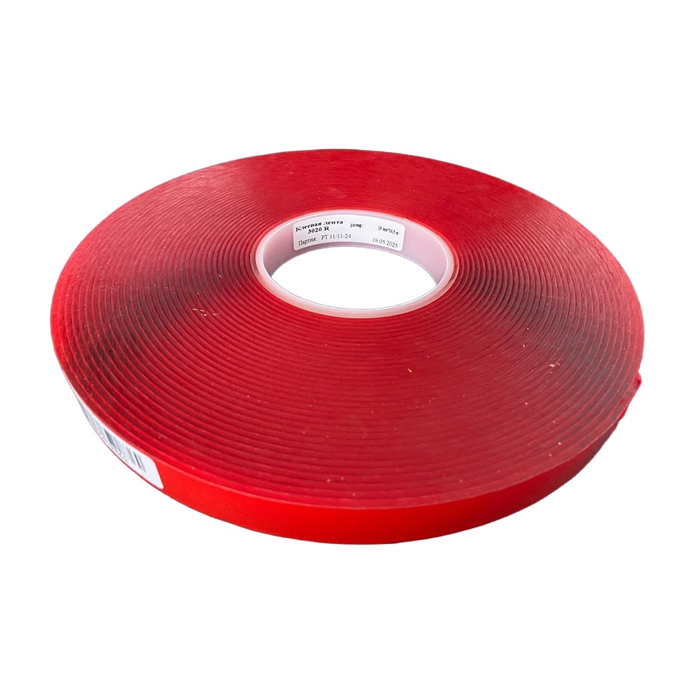 Изображение товара Вспененный акриловый скотч SV Tapes 3020R 19мм 16,5м водостойкий морозостойкий