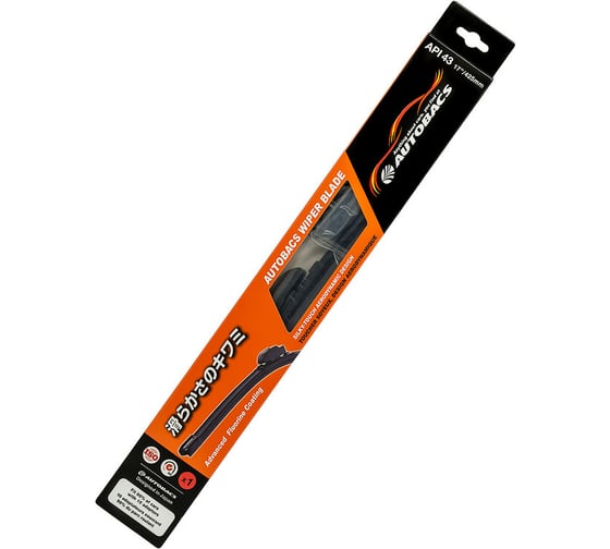 Изображение товара Щетка стеклоочистителя WIPER BLADE бескаркасная всесезонная 17"/425 мм AUTOBACS API43