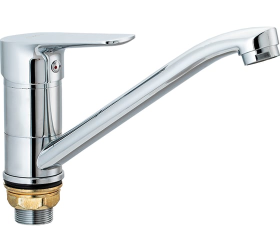 Изображение товара Смеситель для кухни с гайкой Ekko E49313