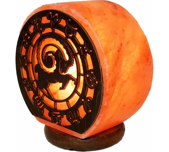 Изображение товара Соляной светильник STAY GOLD Козерог с диммером SG-КЗ-Д