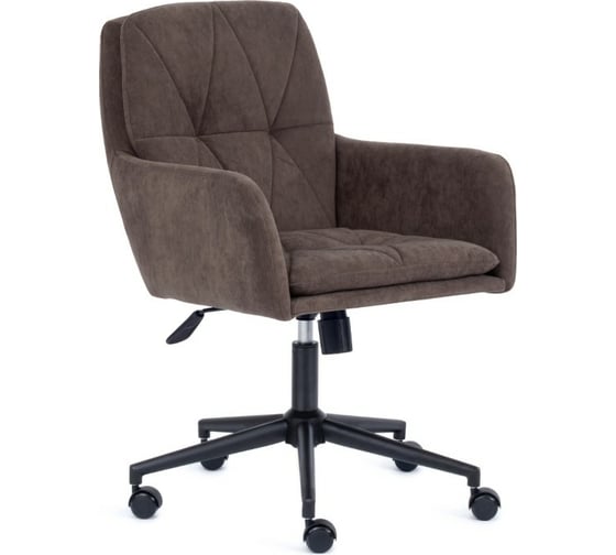 Изображение товара Кресло TetChair GARDA флок коричневый 6 15293