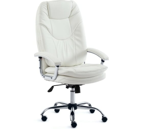 Изображение товара Кресло TetChair SOFTY LUX кожзам белый 36-01 15284