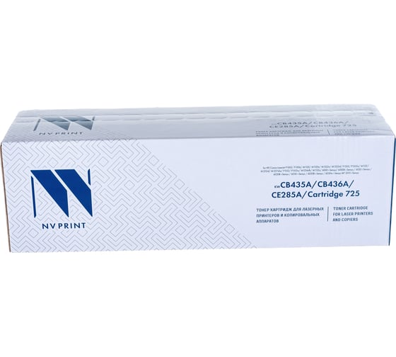 Изображение товара Совместимый картридж NV Print NVP HP LaserJet/Canon NV-CB435A/CB436A/CE285A/725