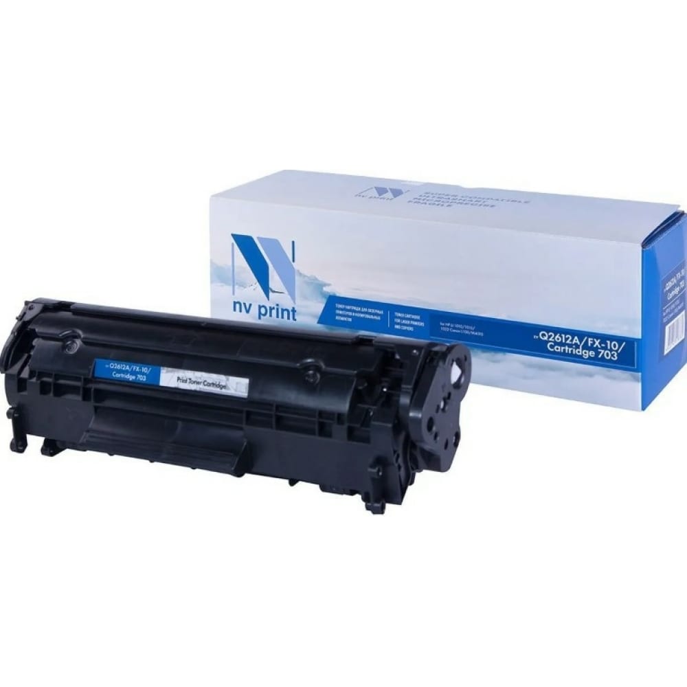 Совместимый картридж HP LaserJet/Canon NV Print - NV-Q2612A/FX-10/703