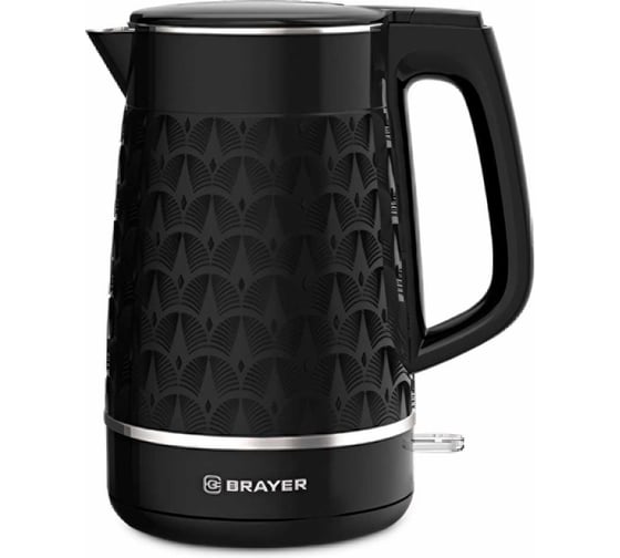 Изображение товара Электрический чайник BRAYER 2200 Вт, 1,7 л, покрытие Cool Touch, автоотключение BR1019