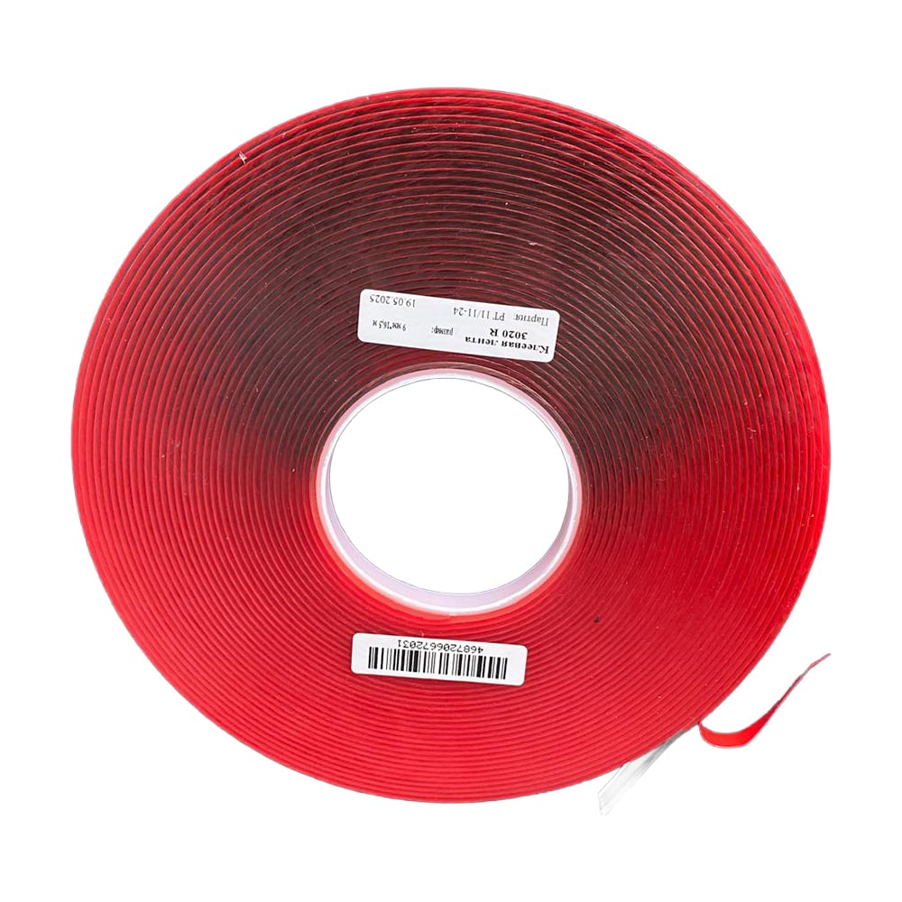 Изображение товара Вспененный акриловый скотч SV Tapes 3020R 9мм 16,5м водостойкий морозостойкий