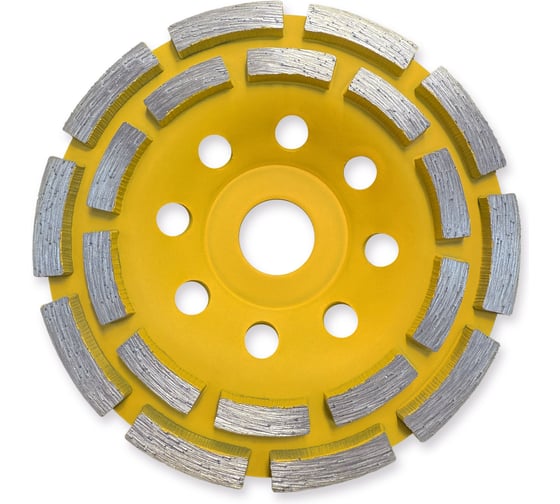 Изображение товара Алмазная чашка по бетону Двухрядный сегмент MKSS Toolbox 125x5x22.23 мм DC0125