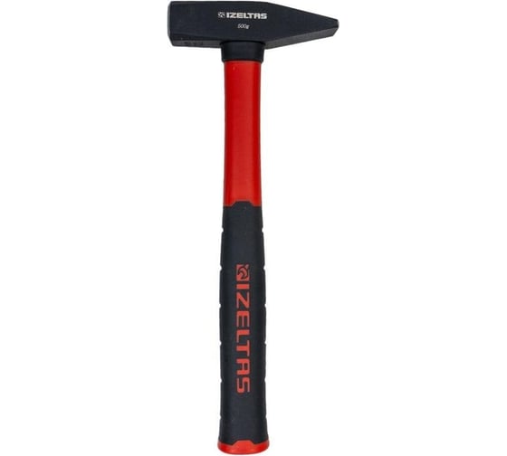 Изображение товара Молоток слесарный IZELTAS 500 г, фибергласовая рукоятка, 14000005215