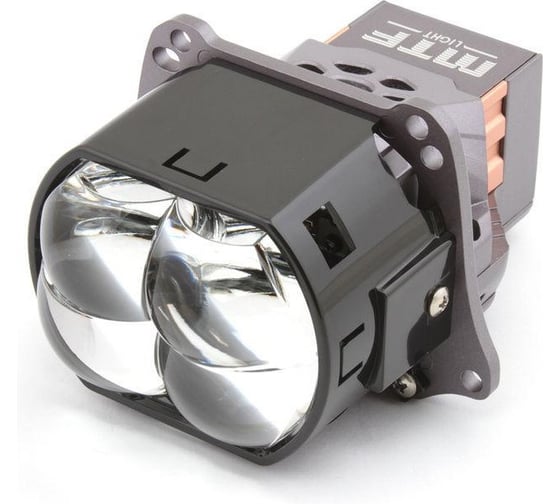 Изображение товара Свет. модули ближ/дал. света QUADRIX, 12В, 58/80ВТ, 6000К, 4200LM, 3 скос, 4ая линза,2шт MTF Light HDS4L