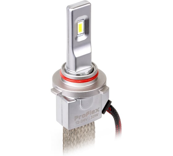 Изображение товара Светодиодные лампы серия ProFLEX HB3(9005), 6000K, 3000lm, 12-24V, 30W, NO FAN, 2шт., компл. MTF Light PFB3K5