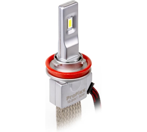 Изображение товара Светодиодные лампы MTF LIGHT серия ProFLEX H11/8/9/16, 6000K, 3000lm, 12-24V, 30W, NO FAN, 2шт., компл. PF11K5