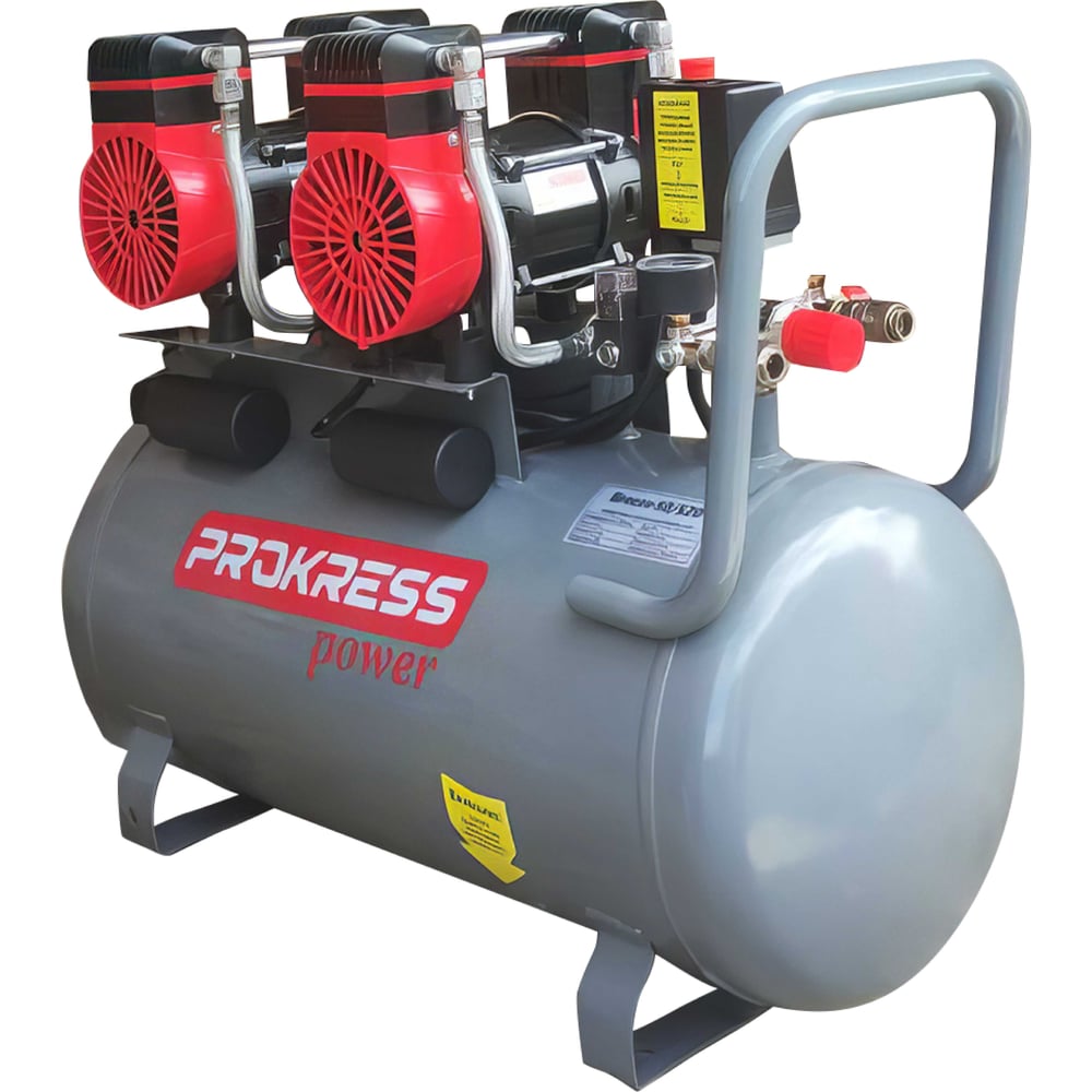 Изображение товара Компрессор ENERGOKRAFT AIRMAX безмасляный 50/520, 2.9кВт, 520л/мин, 50л, 8 атм РБ000035064