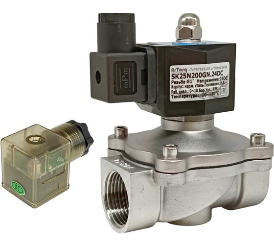 Изображение товара Клапан соленоидный Artorq SK25N200GN.24DC.ENERG