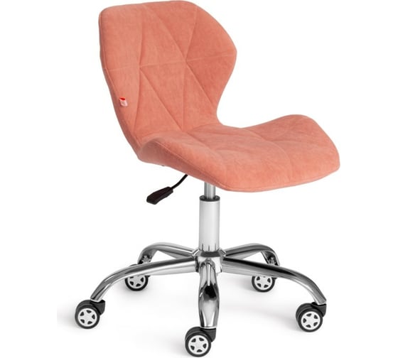 Изображение товара Кресло TetChair SELFI флок розовый 137 15301