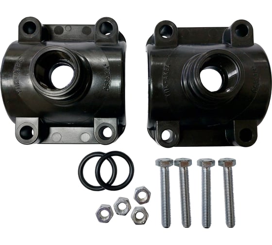 Изображение товара Седелка двусторонняя Политэк ВР/ВР (креп.болт) 1" - 110x1" ТПК-АКВА 3200110001