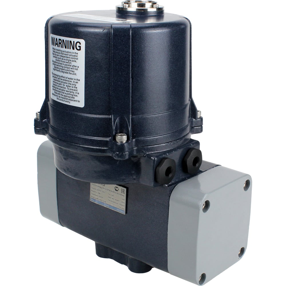 Изображение товара Электропривод четвертьоборотный DN.ru ЭПВП-014 220 В с пружинным возвратом 140Нм