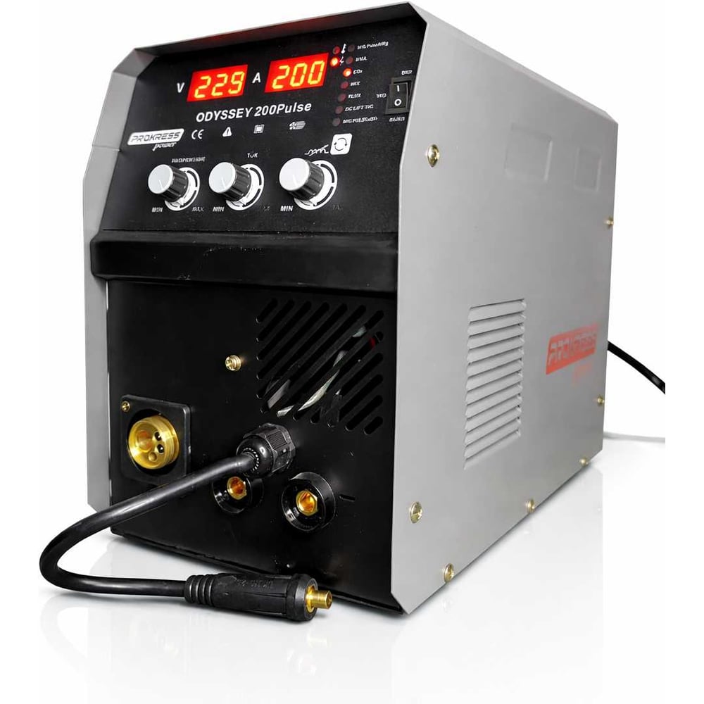 Изображение товара Полуавтомат PROKRESSPOWER ODYSSEY 200Pulse инвертор сварочный профессиональный