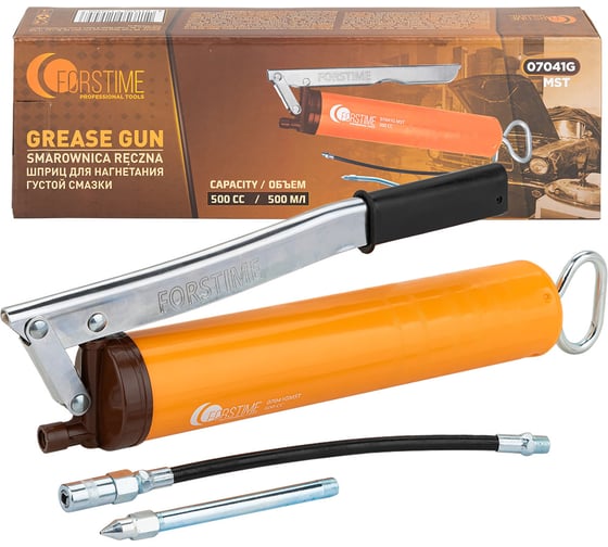 Изображение товара Шприц ручной для нагнетания густой смазки FORSTIME 500мл FT-07041G(65767)