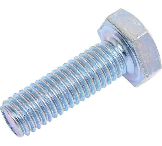 Изображение товара Болт ЦММ DIN 933, 10x30, полная резьба, кл.пр.8.8, оцинкованная сталь, 100 шт/~ 2,624 кг 0Т-00007452