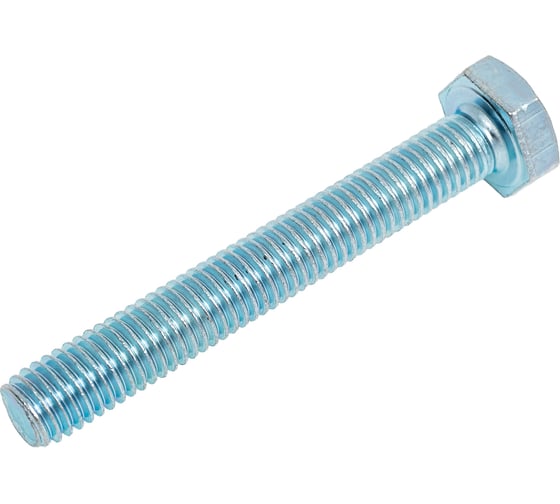 Изображение товара Болт ЦММ DIN 933, 10x70, полная резьба, кл.пр.8.8, оцинкованная сталь, фас. 50 шт/~2,298 кг 0Т-00007456