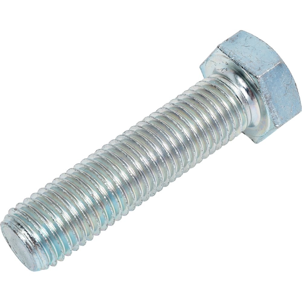 Изображение товара Болт ЦММ DIN 933 20x80 мм полная резьба оцинкованная сталь