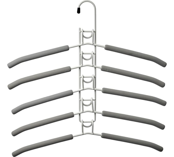 Изображение товара Вешалка-трансформер для одежды BRADEX ГИНГО 5 в 1, 38x40 см TD 0723