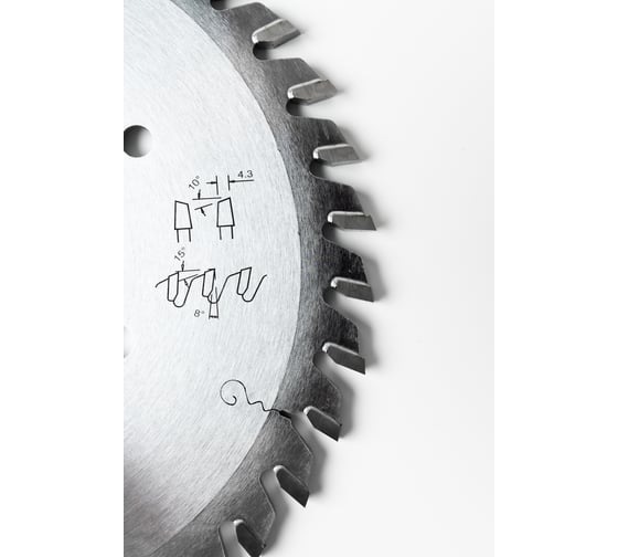 Изображение товара Пила дисковая Golden Eagle HW подрезная 160x55x4,3-5,5/3,5 z36 KO-WZ Gabbiani 3/6/84 + 3/7/66 GE TL26074