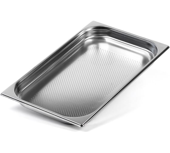 Изображение товара Гастроемкость перфорированная Luxstahl 3мм 1/1x1,5'' 530x325x40 га65