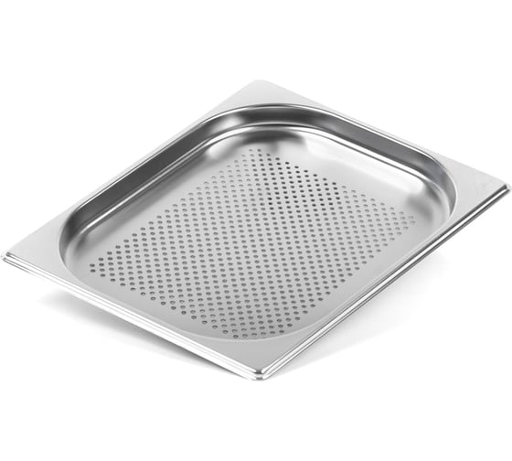 Изображение товара Гастроемкость перфорированная Luxstahl 3мм 1/2x1'' 327x265x25 га69