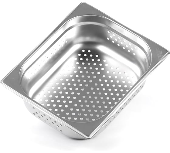 Изображение товара Гастроемкость перфорированная Luxstahl 5мм 1/2x4'' 327x265x100 га46