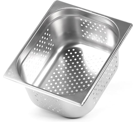 Изображение товара Гастроемкость перфорированная Luxstahl 5мм 1/2x6'' 327x265x150 га47
