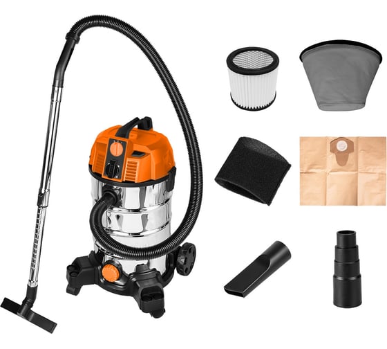 Изображение товара Строительный пылесос 1600 Вт, 35л NEO Tools 04-739