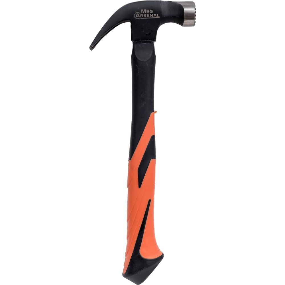 Изображение товара Молоток-гвоздодёр MegArsenal 455гр фиберглассовая рукоятка CH21B0016S / MA-45-20 (6)