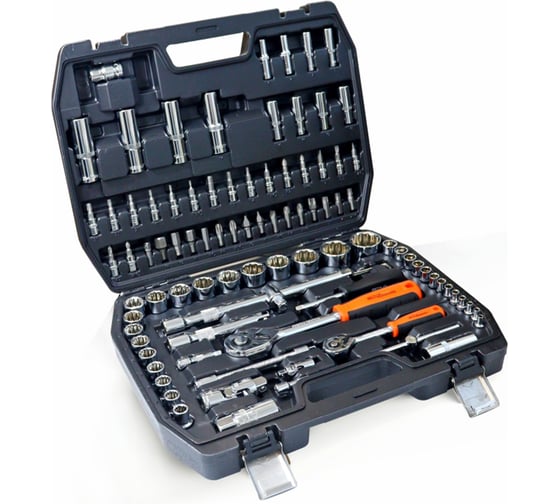 Изображение товара Набор ручного инструмента MegArsenal 94 предмета с 12-гранными головками МА-36-5