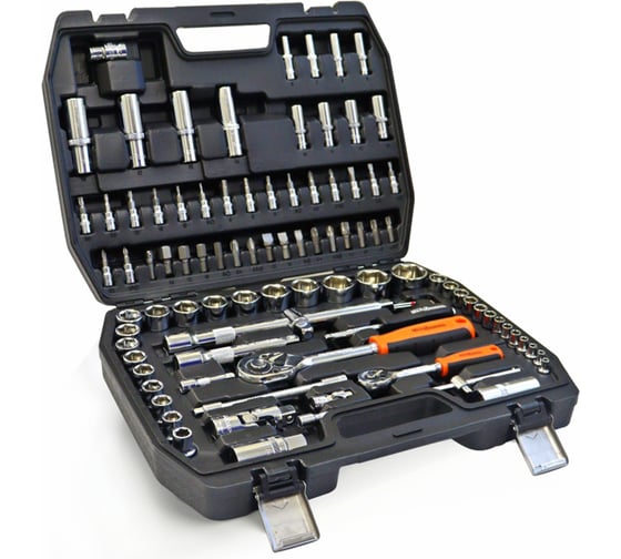 Изображение товара Набор ручного инструмента MegArsenal 94 предмета с 6-гранными головками МА-36-4