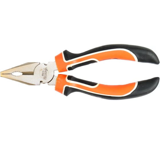 Изображение товара Плоскогубцы комбинированные (пассатижи) MegArsenal PR6 никелированные 160мм 727036.1221 / MA-38-4 (6)