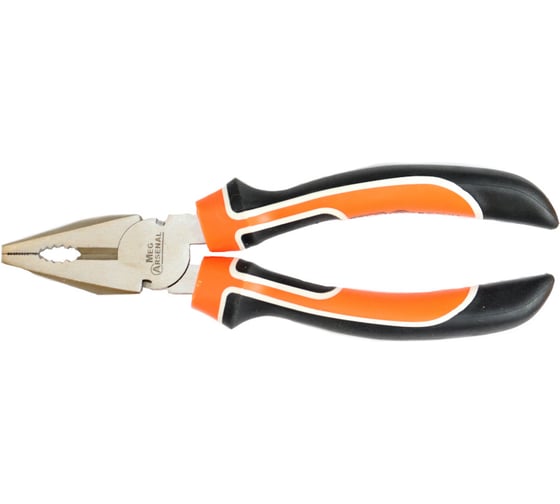 Изображение товара Плоскогубцы комбинированные (пассатижи) MegArsenal PR7 никелированные 180мм 727037.1221 / MA-38-5