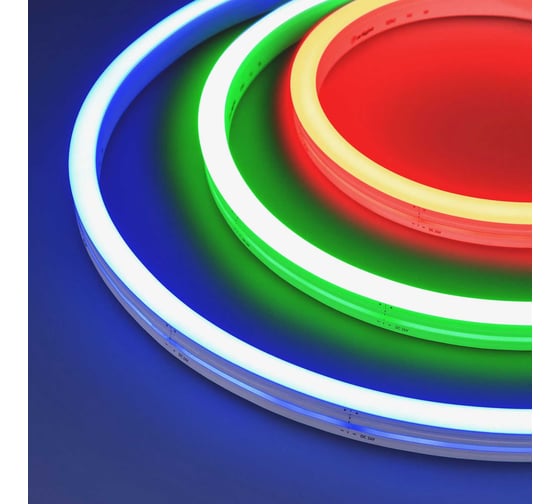 Изображение товара Лента герметичная Arlight WAVE-SIDE-PU-H120-06x12mm 24V RGB, вывод боковой 1м 052594