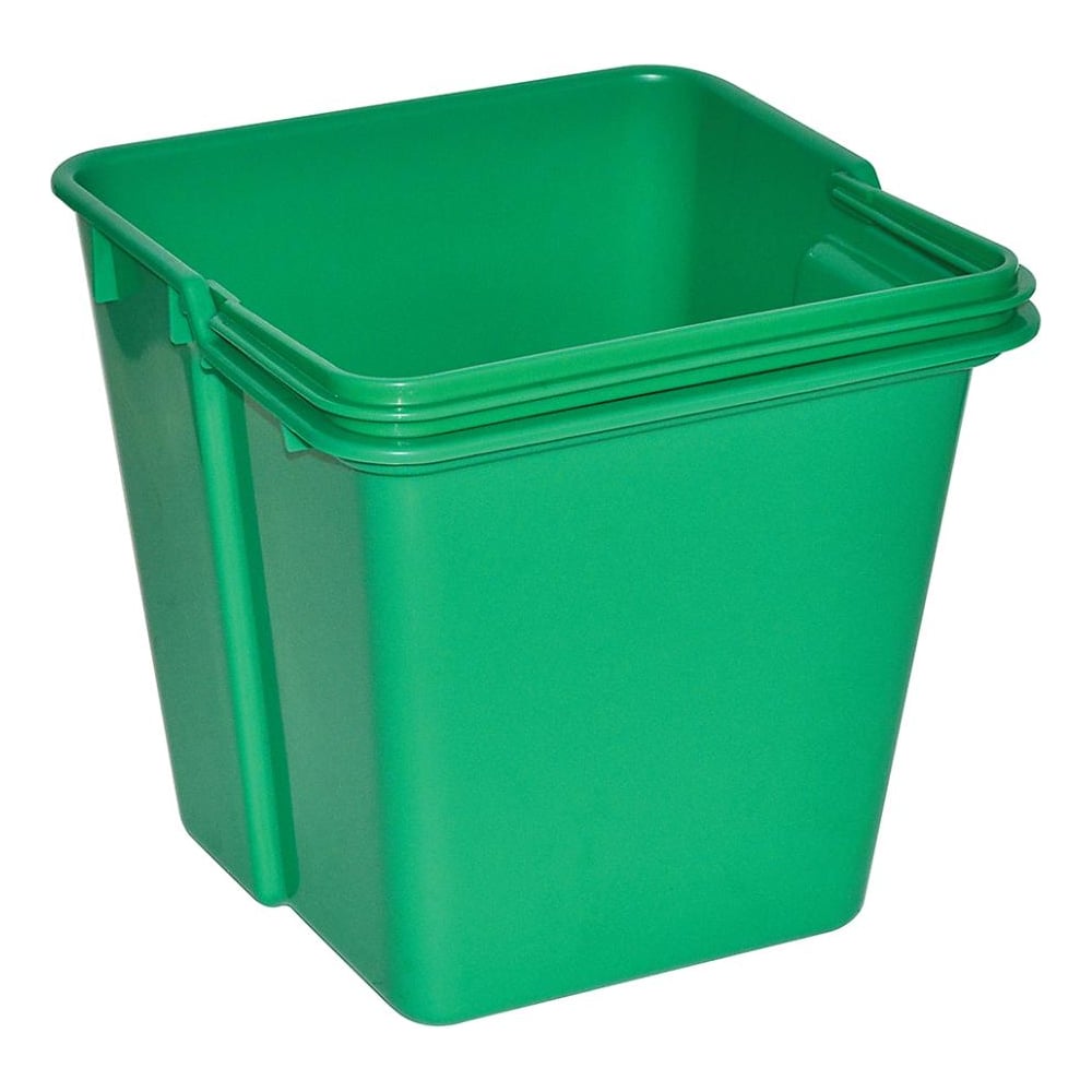 Изображение товара Ведро для сервисных тележек SYR 4 л квадратное зеленое