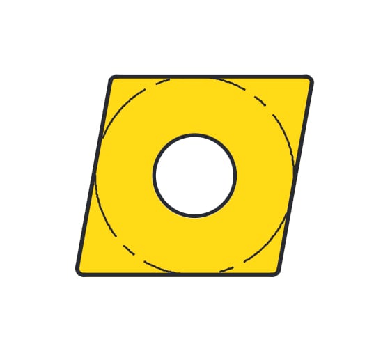 Изображение товара Пластина для точения DESKAR CNMG190612 MS LF6018 00-00046974