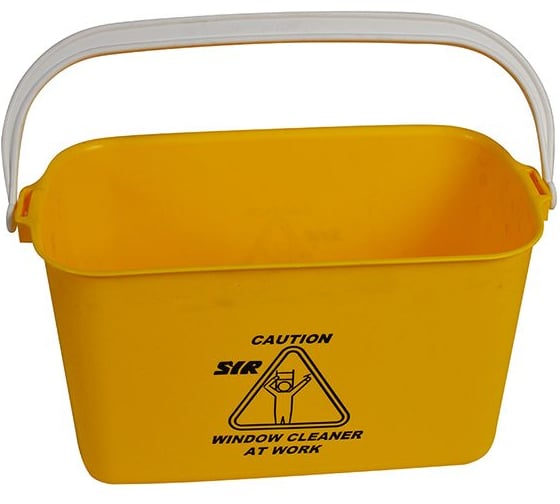 Изображение товара Ведро для мойки окон SYR прямоугольное желтое 920277