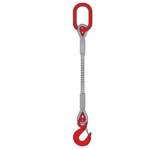 Изображение товара Строп канатный одноветвевой GPR 1СК 6,3 т 9 м втулка 4631177625091