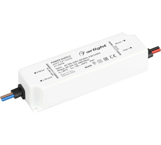 Изображение товара Блок питания Arlight ARPV-SP-24048 1шт 045748