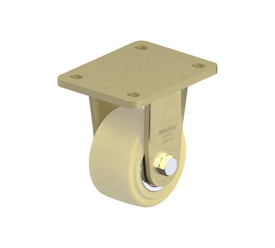 Изображение товара Большегрузные колёса "КубаньЛитМаш" из блочного полиамида со сварной панелью особо тяжелой серии BS-GSPO 101K