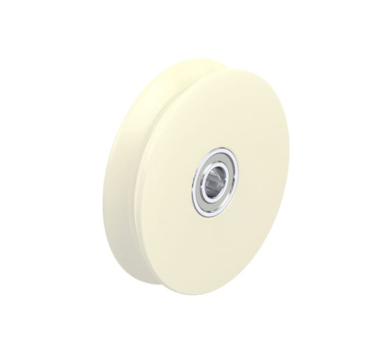 Изображение товара Двухребордные колёса "КубаньЛитМаш" из блочного полиамида DSPKGSPO 150K